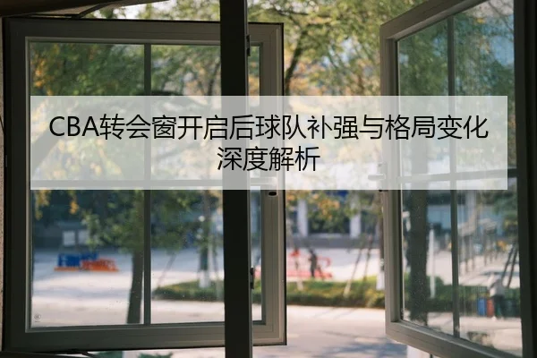 CBA转会窗开启后球队补强与格局变化深度解析